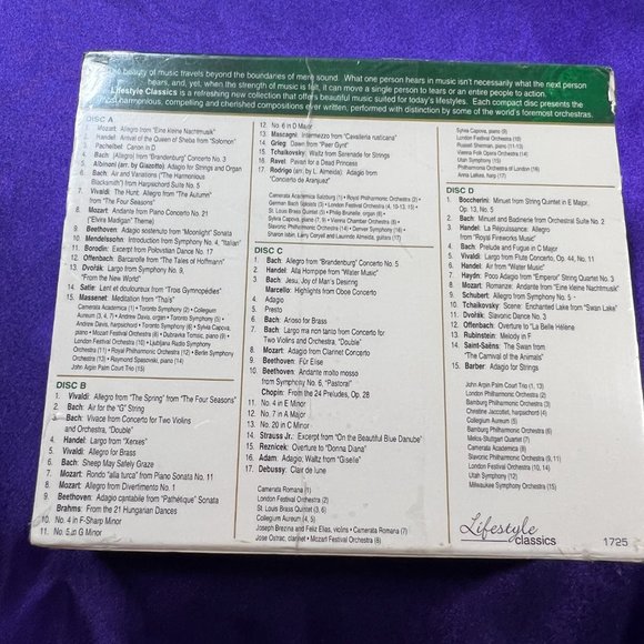 NEW ๐Intersound Weekend Classics 4 CD's Vivaldi, Mozart, Brahms. Beethoven .... - Picture 2 of 8